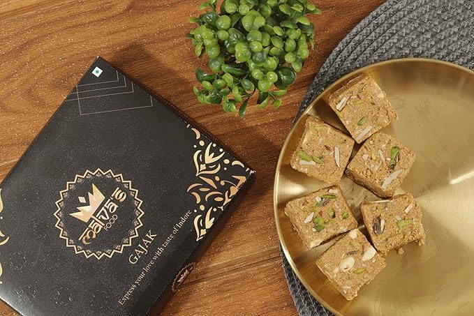 Malvas Dry Fruit Gajak With Chocolate Gajak – 800g (Pack of 2)