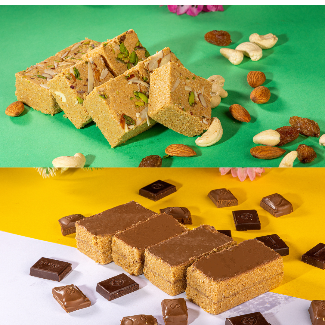 Malvas Dry Fruit Gajak With Chocolate Gajak – 800g (Pack of 2)