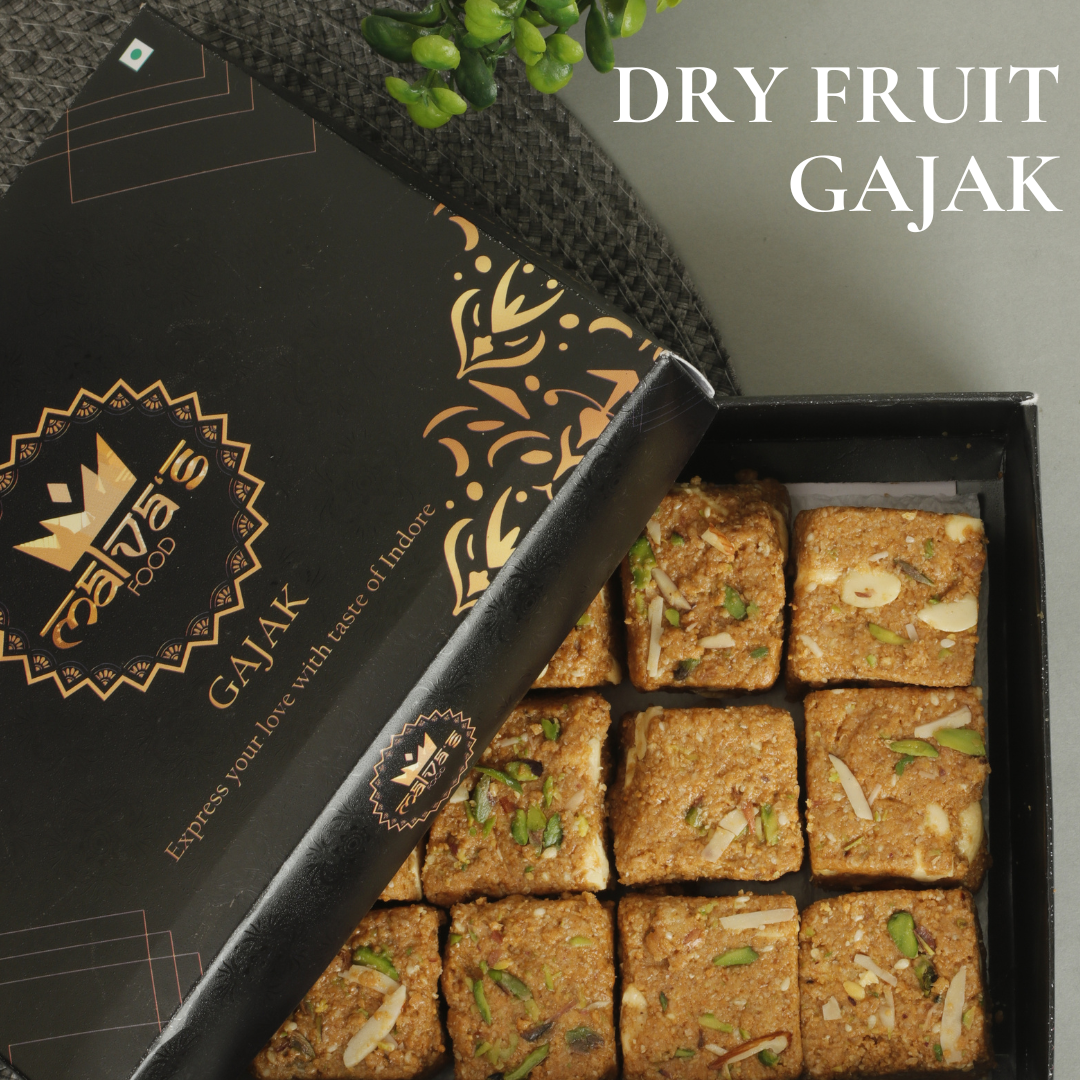 Malvas Dry Fruit Gajak With Chocolate Gajak – 800g (Pack of 2)