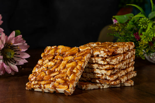 Peanut and Jaggery Chikki