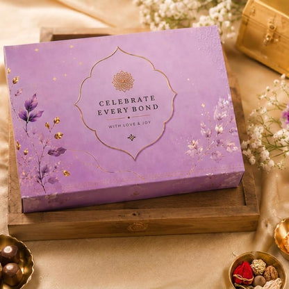 MALVAS FOOD Premium Rakhi Gift Hamper | Luxury Raksha Bandhan Gift Box