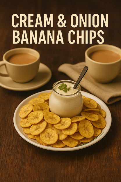 Cream & Onion Banana Chips