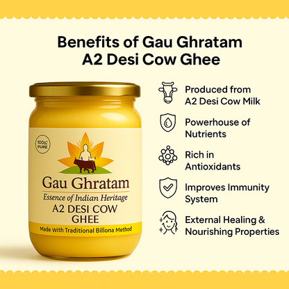Bilona A2 Cow Ghee – 500ml